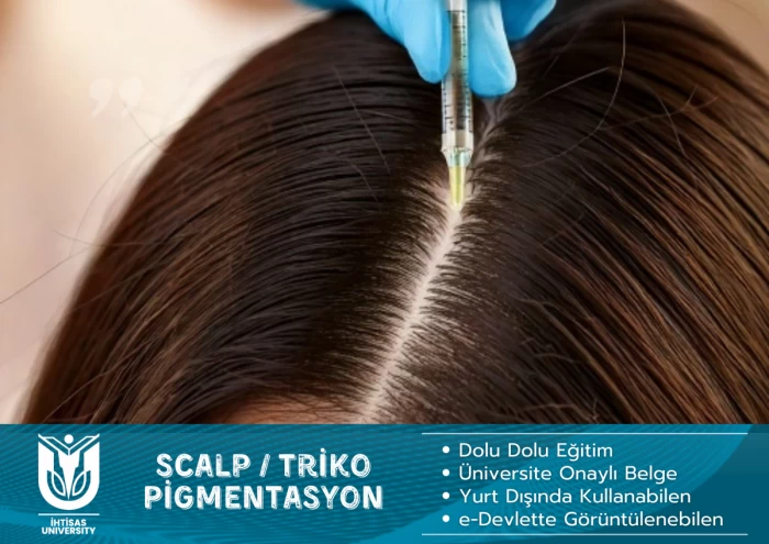 Saç Simülasyonu Scalp Pigmentasyon 